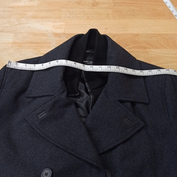Marc New York Andrew Marc Mens Large Insulated Wool Coat Quilted NWOT - Picture 13 of 16
